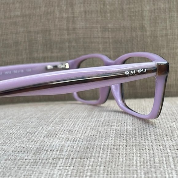 Ralph Lauren Eyeglasses Frame Brown/Lilac Glasses RA7045 52[]16 135 - Picture 5 of 12